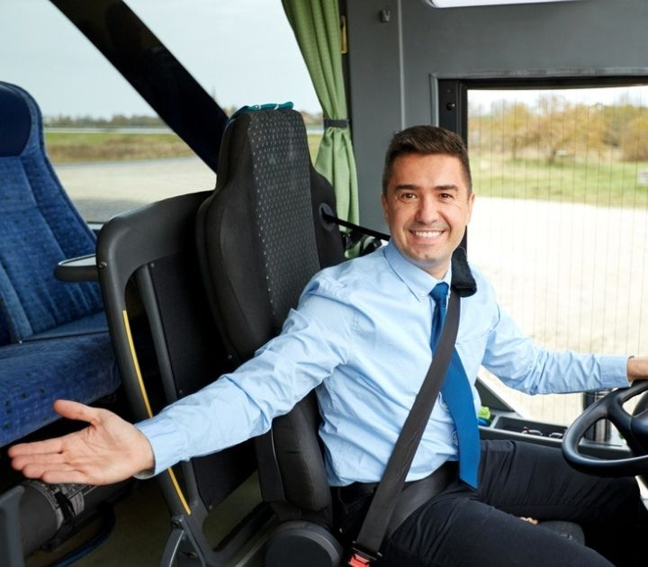 charter bus driver salary