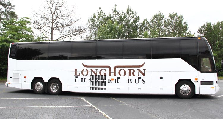 dallas charter bus rental