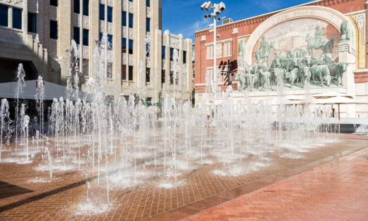 fort worth sundance square bus rental