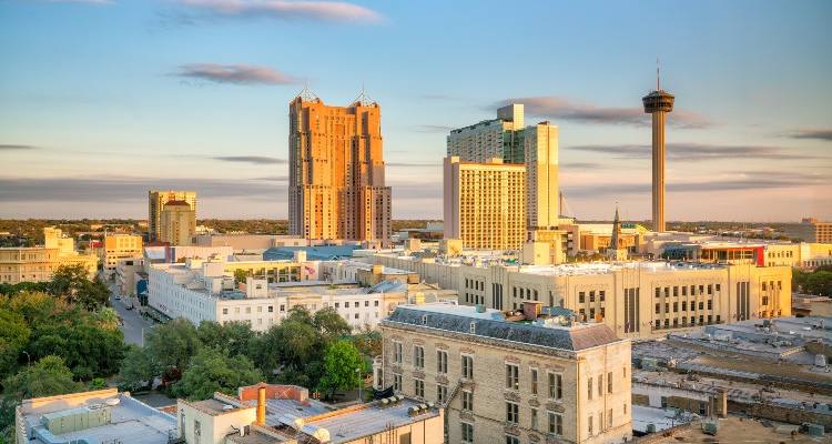 The San Antonio skyline